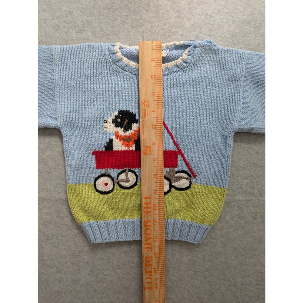 Marika Hahn Design‎ Sweater Baby 24M Long Sleeve Top Infant Knitted Pullover Top - Picture 6 of 9